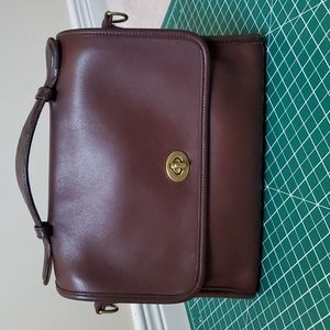 Vintage Coach Court Bag